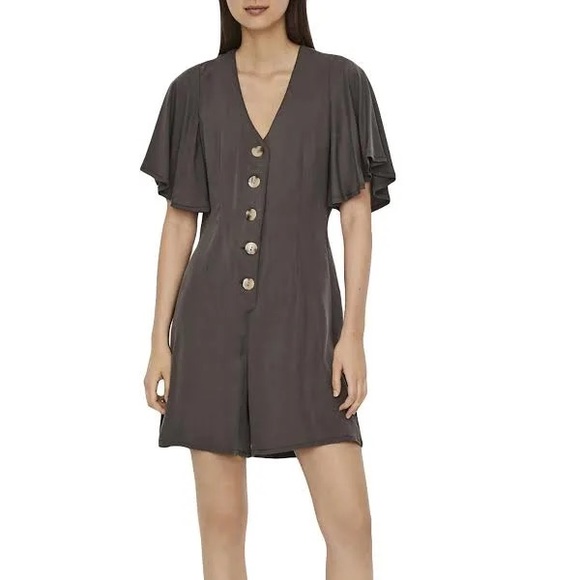 VERO MODA Gray Romper - Picture 2 of 5